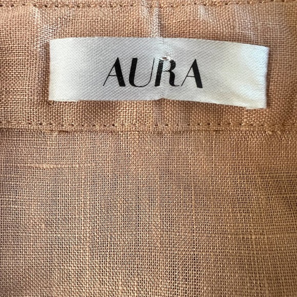 NWOT AURA Boho Rose Tunic Shirt Dress - Picture 11 of 13